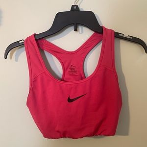 Pink Sports Bra